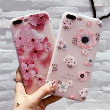 Flower Pattern Case For iPhone 6, iPhone 7, iPhone 8